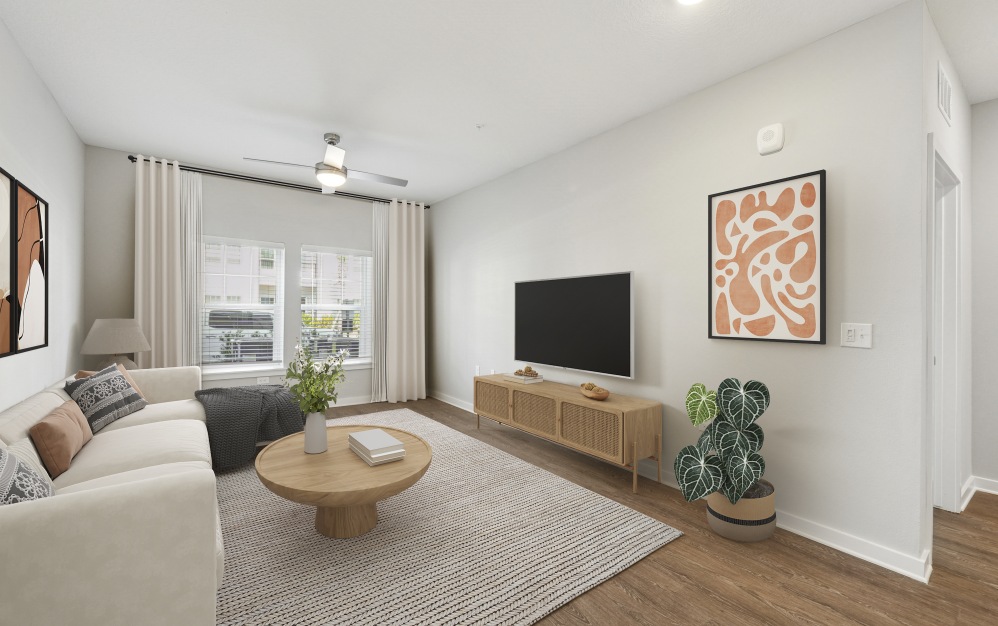 Wood Inspired Flooring Throughout